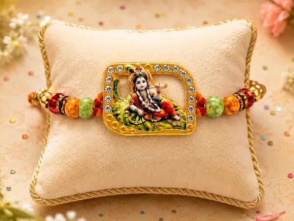 Krishna_Rakhi_With_Crystal_And_Beads