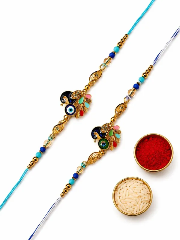 Peacock_Evil_Eye_Rakhi_Set