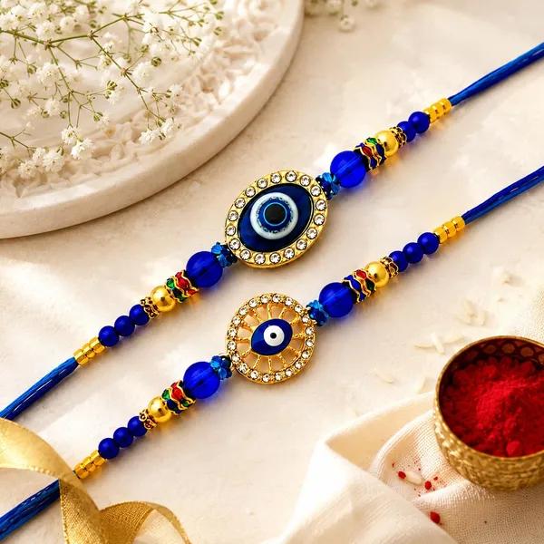 Evil_Eye_Beaded_Crystal_Rakhi_Set