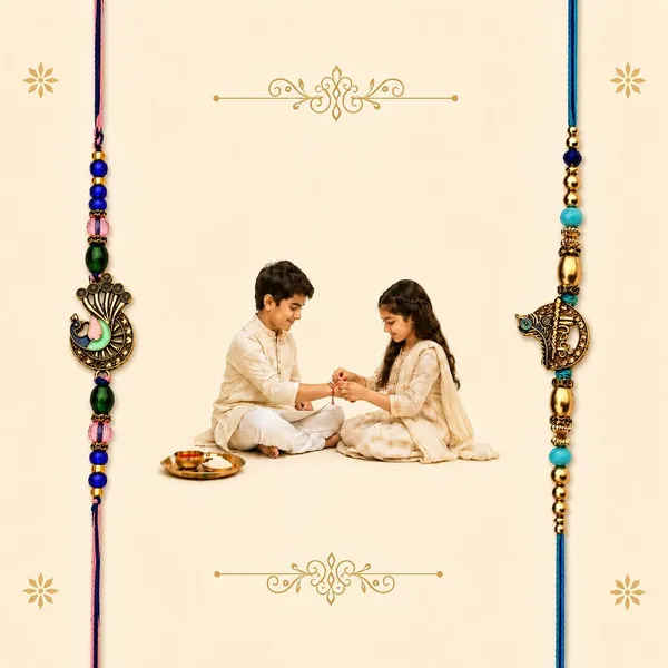 Handicrafted_Peacock_Design_Rakhi_Set