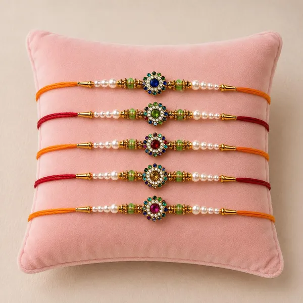 Pearl_Stone_Rakhi_Set