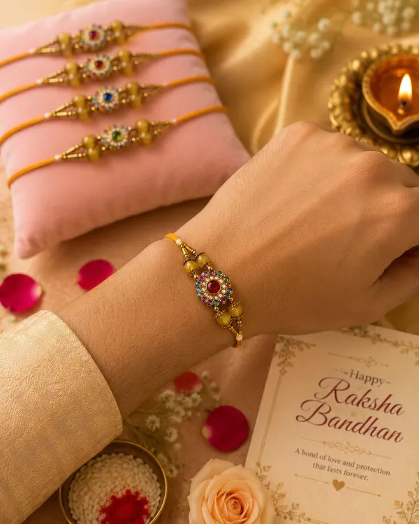 Rakhi_Set_With_Pearl_Beads_And_Stones