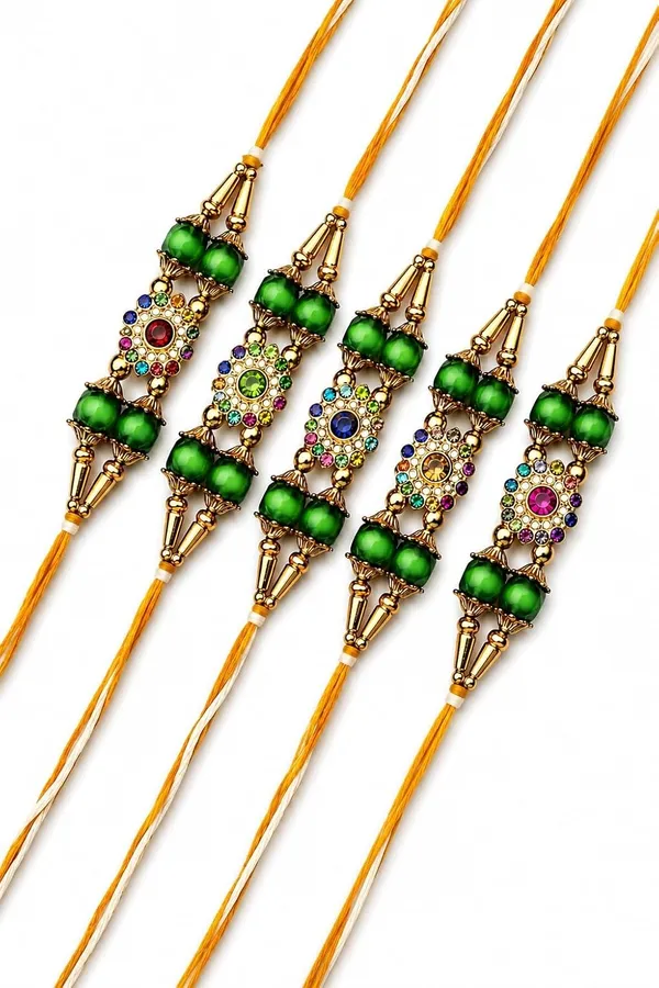 Rakhi_Set_With_Pearl_Beads_And_Stones