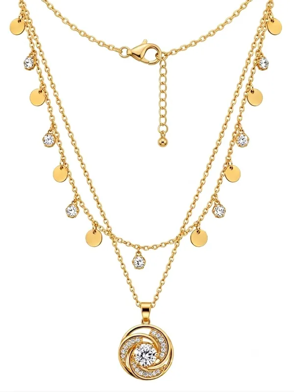 Double_Layered_Pendant_Necklace