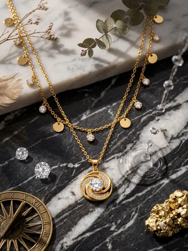 Double_Layered_Pendant_Necklace