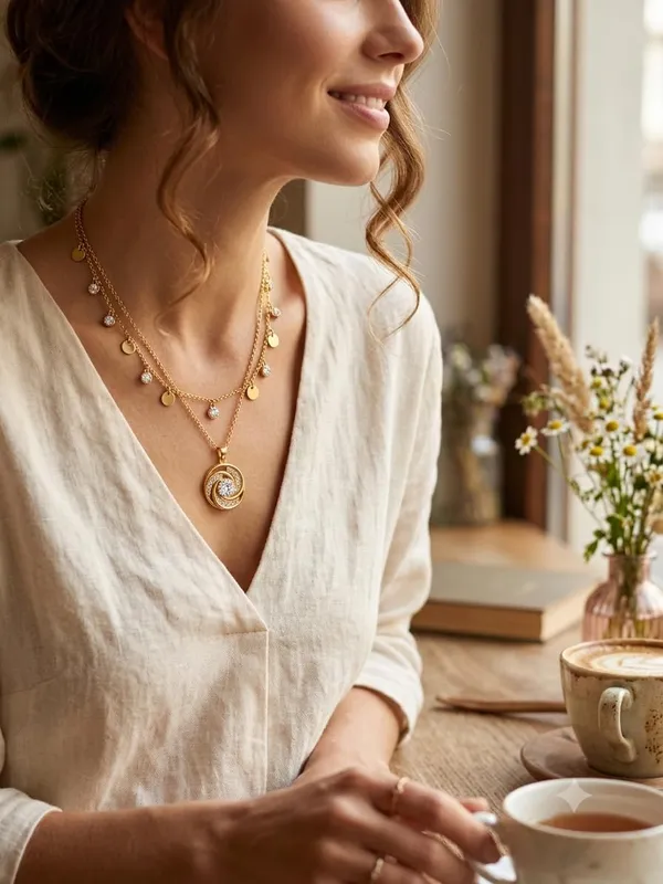 Double_Layered_Pendant_Necklace