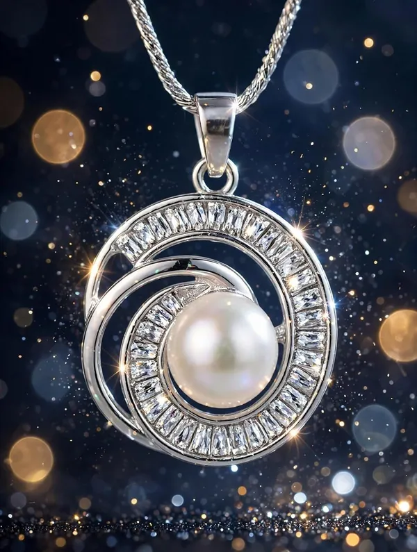 Pearl_Layered_Necklace_With_Freshwater_Pearl_Pendant