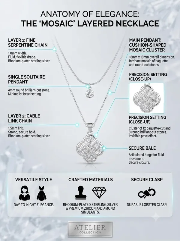 Layered_Necklace_With_Clover_Pendant