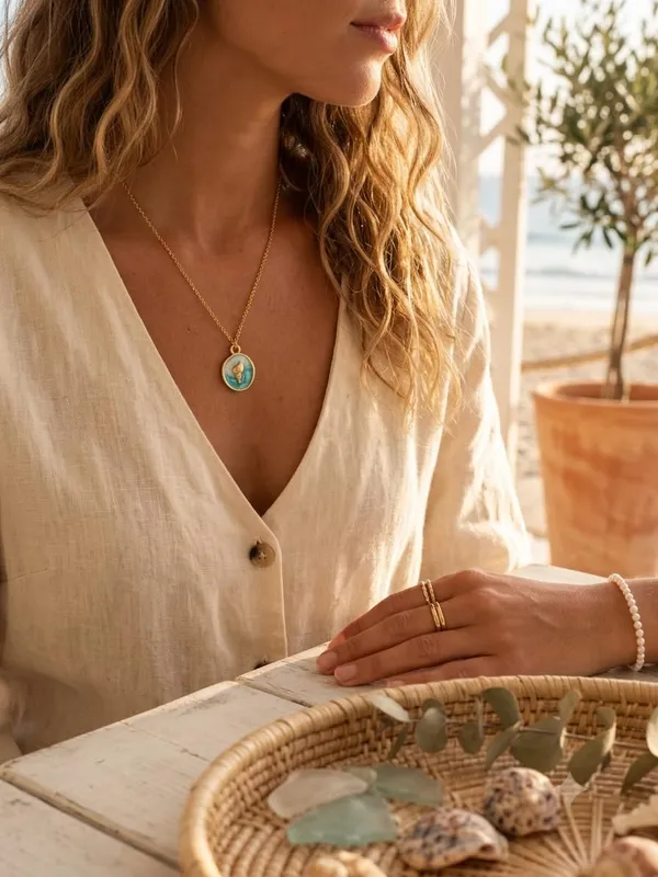 Seashell_Enamel_Pendant_Necklace