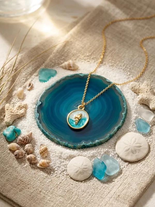 Seashell_Enamel_Pendant_Necklace