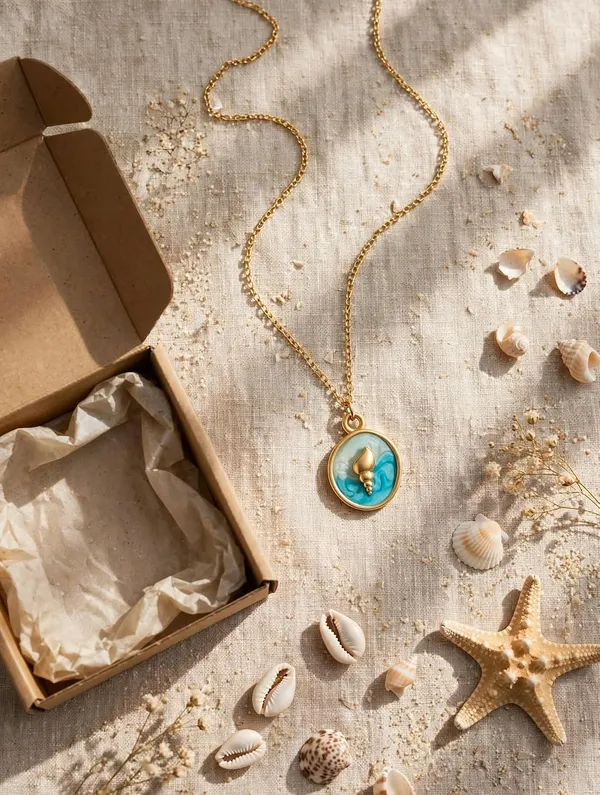 Seashell_Enamel_Pendant_Necklace
