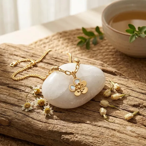 Flower_Pendant_Necklace_With_Mother_Of_Pearl_Inlay
