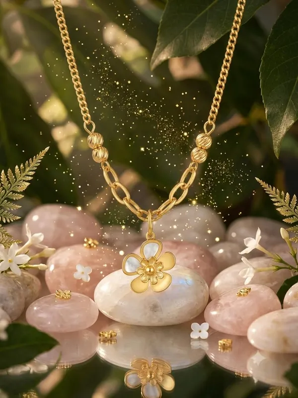 Flower_Pendant_Necklace_With_Mother_Of_Pearl_Inlay