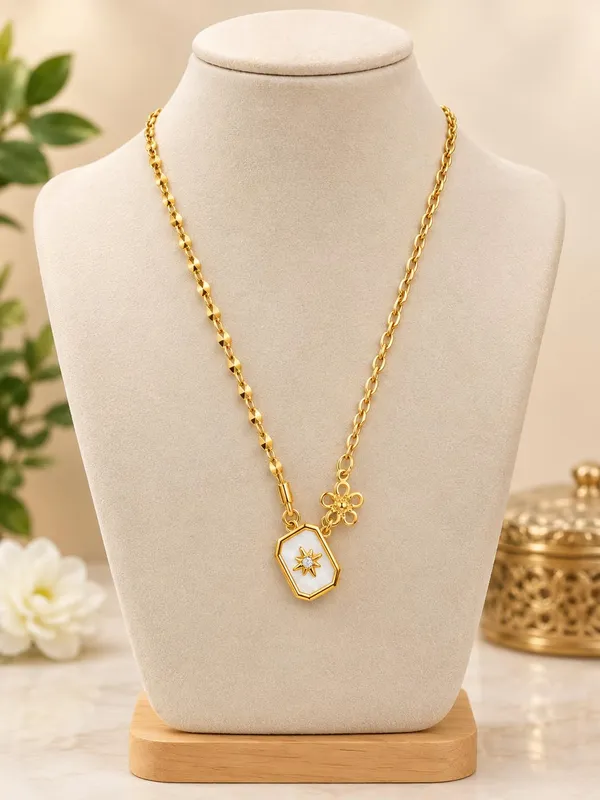 North_Star_Pendant_Necklace_With_Mother_Of_Pearl