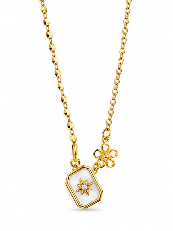 North_Star_Pendant_Necklace_With_Mother_Of_Pearl