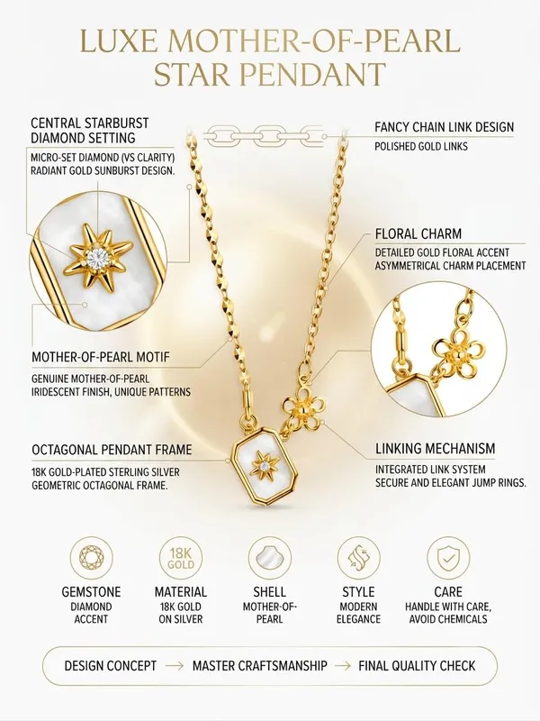 North_Star_Pendant_Necklace_With_Mother_Of_Pearl