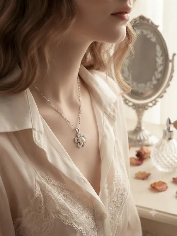 Pearl_Crystal_Flower_Pendant_Necklace
