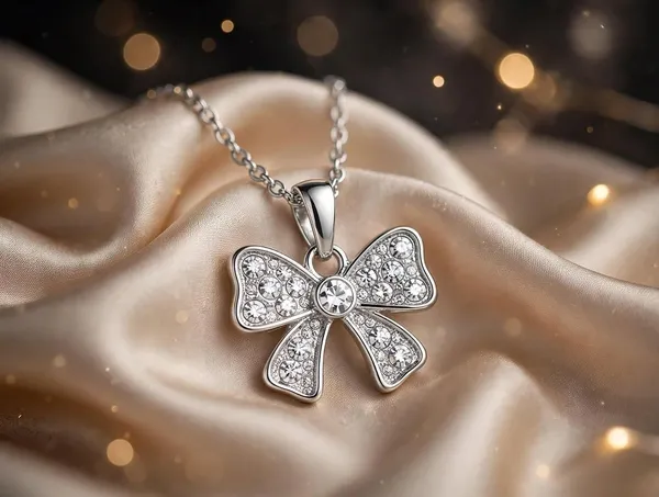 Swarovski_Crystal_Bow_Pendant_Necklace