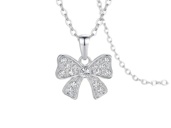 Swarovski_Crystal_Bow_Pendant_Necklace