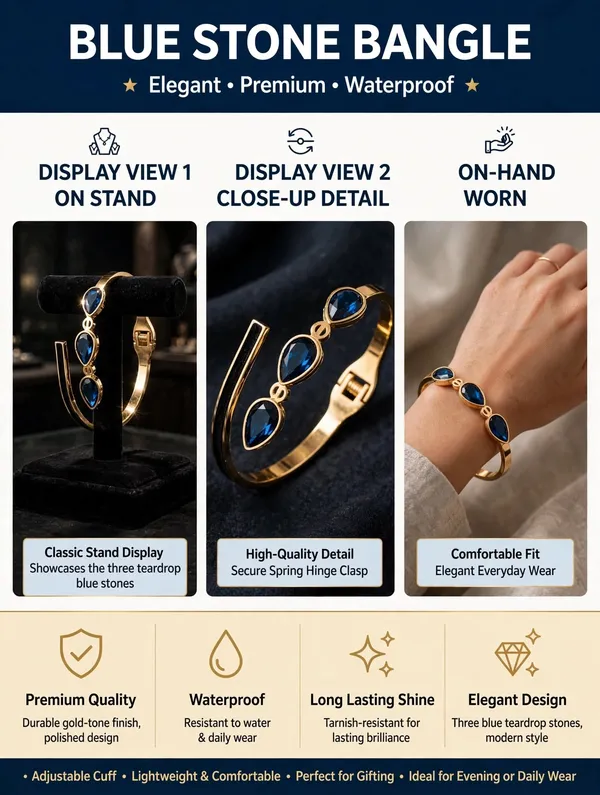 Gold_Plated_Blue_Stone_Adjustable_Bangle_for_Women