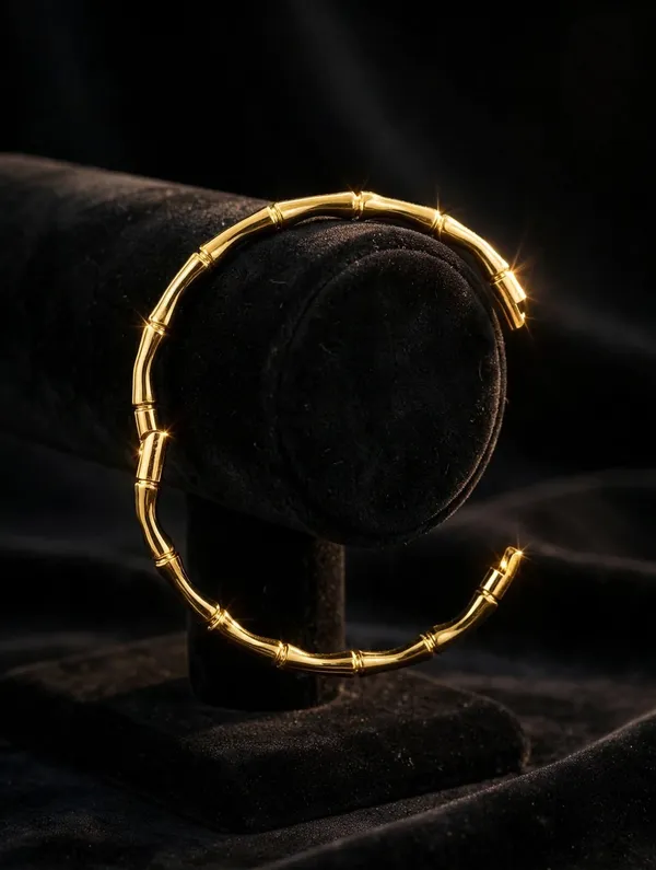 Gold-Tone_Segmented_Bangle_Bracelet