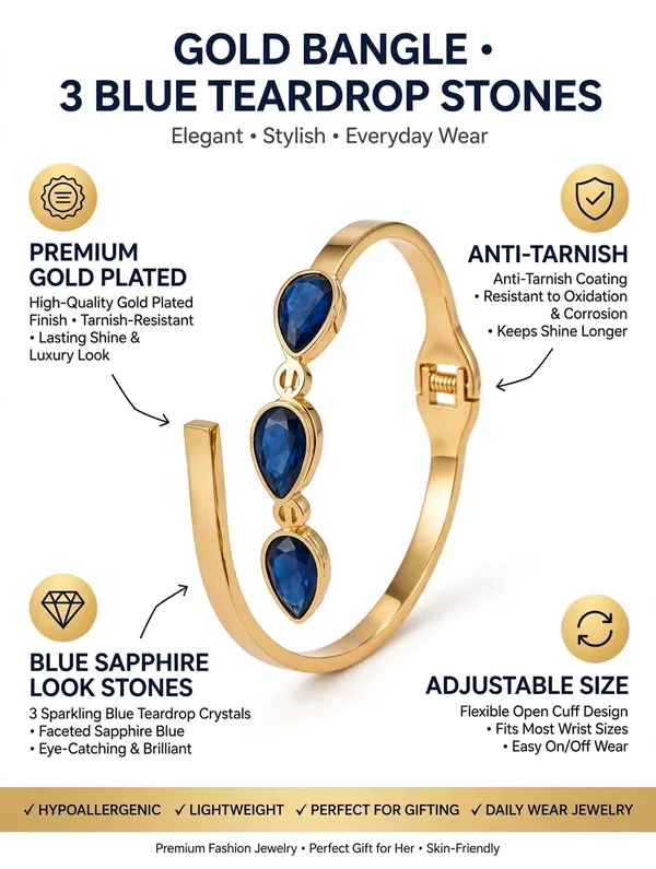 Gold_Plated_Blue_Stone_Adjustable_Bangle_for_Women
