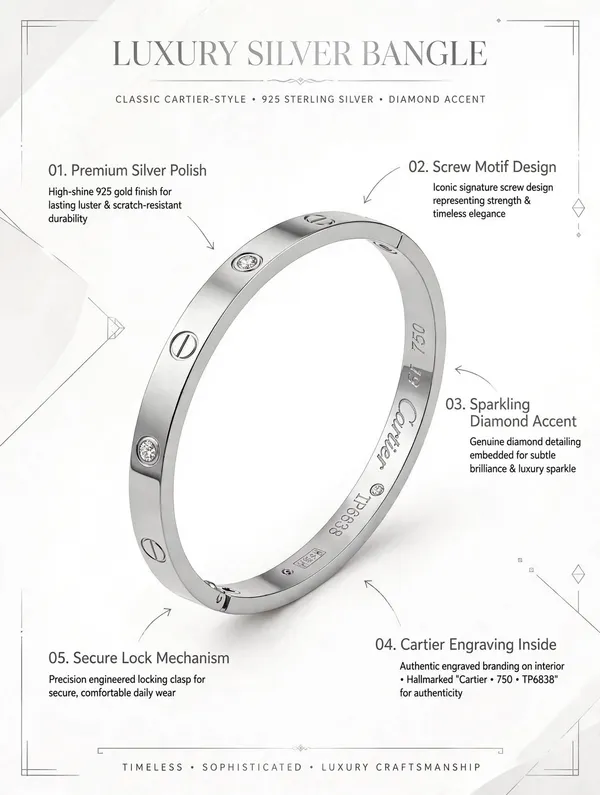 Silver_Tone_Screw_Motif_Bracelet