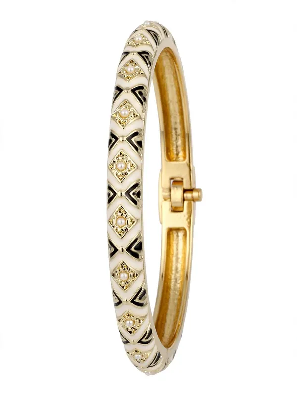 Gold-Tone_Geometric_Cuff_Bangle_for_Women