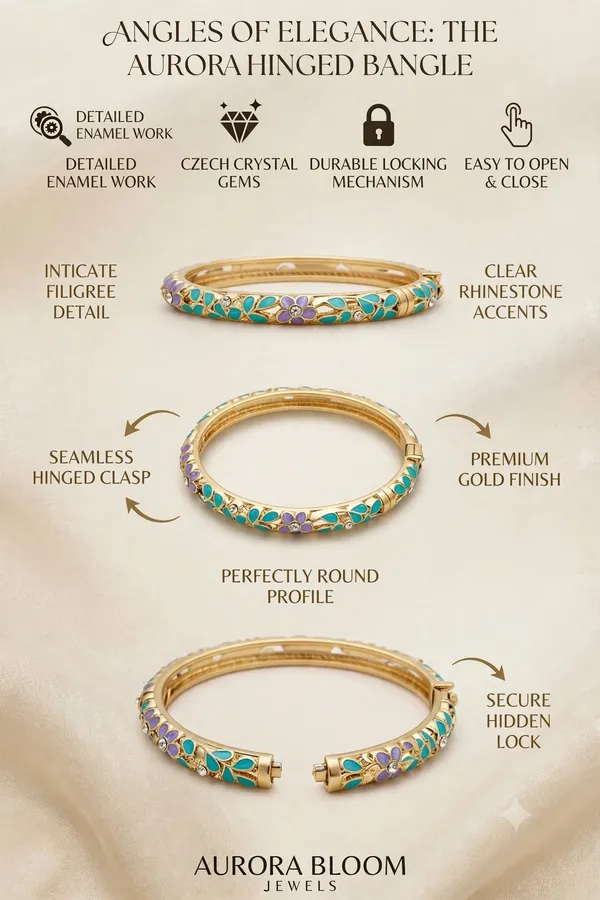Gold_Tone_Multicolor_Stone_Bracelet_for_Women
