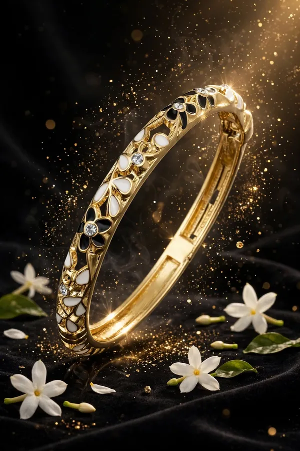 Gold_Tone_Stone_Studded_Bangle_for_Women