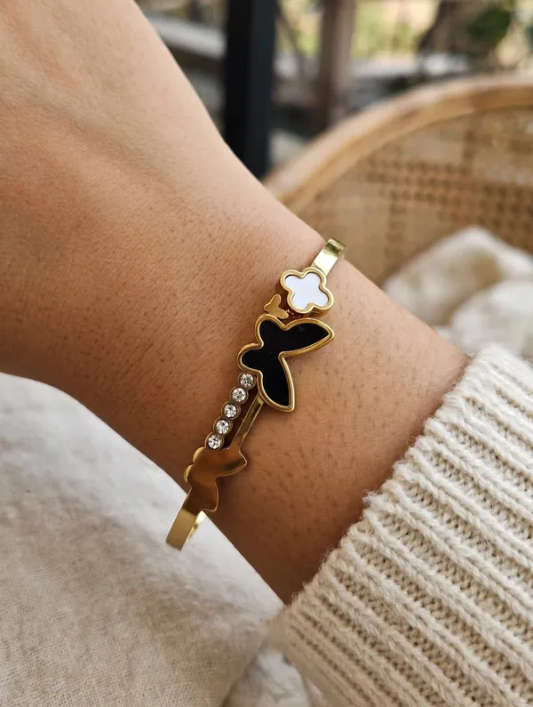 Gold_Tone_Butterfly_Bracelet_for_Women