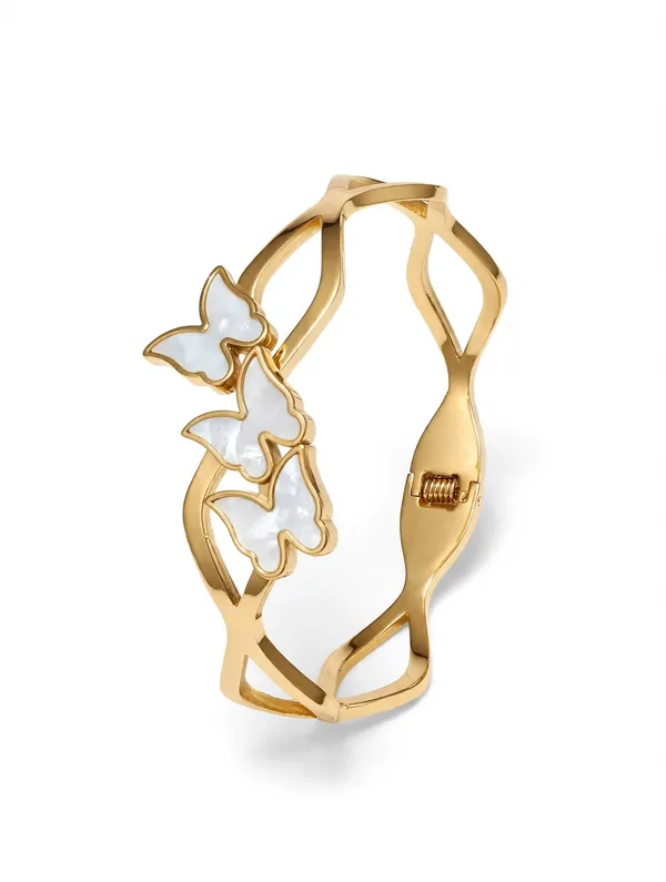 Gold_Plated_Butterfly_Bangle_for_Women