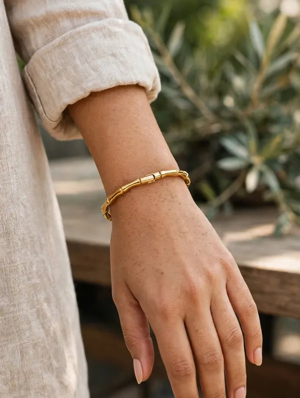 Gold-Tone_Segmented_Bangle_Bracelet