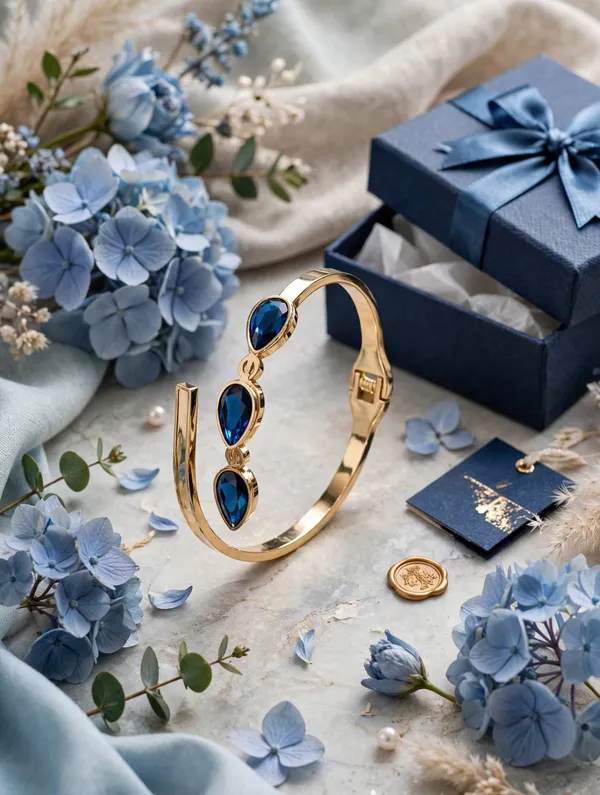 Gold_Plated_Blue_Stone_Adjustable_Bangle_for_Women