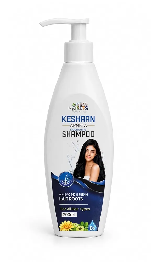 Medikets_Keshaan_Arnica_Hair_Nourishing_Shampoo_200Ml