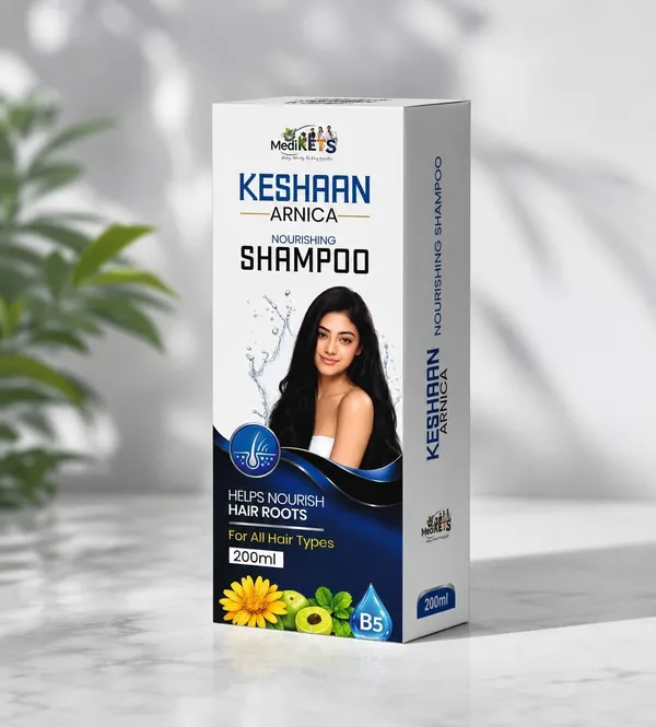 Medikets_Keshaan_Arnica_Hair_Nourishing_Shampoo_200Ml