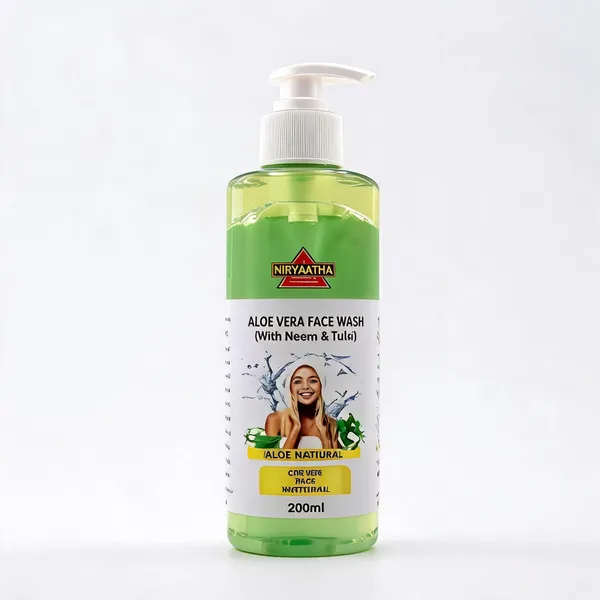 Aloe_Vera_Face_Wash_Blended_With_Neem_And_Tulsi_Pack_Of_2