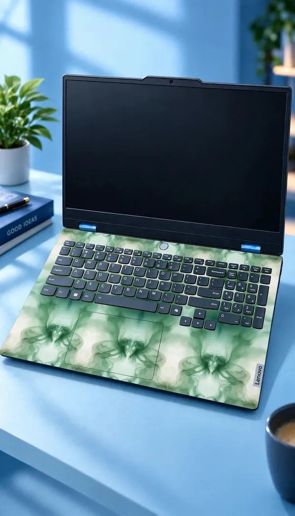 Laptop_Light_Green_Skin_Top_Keyboard