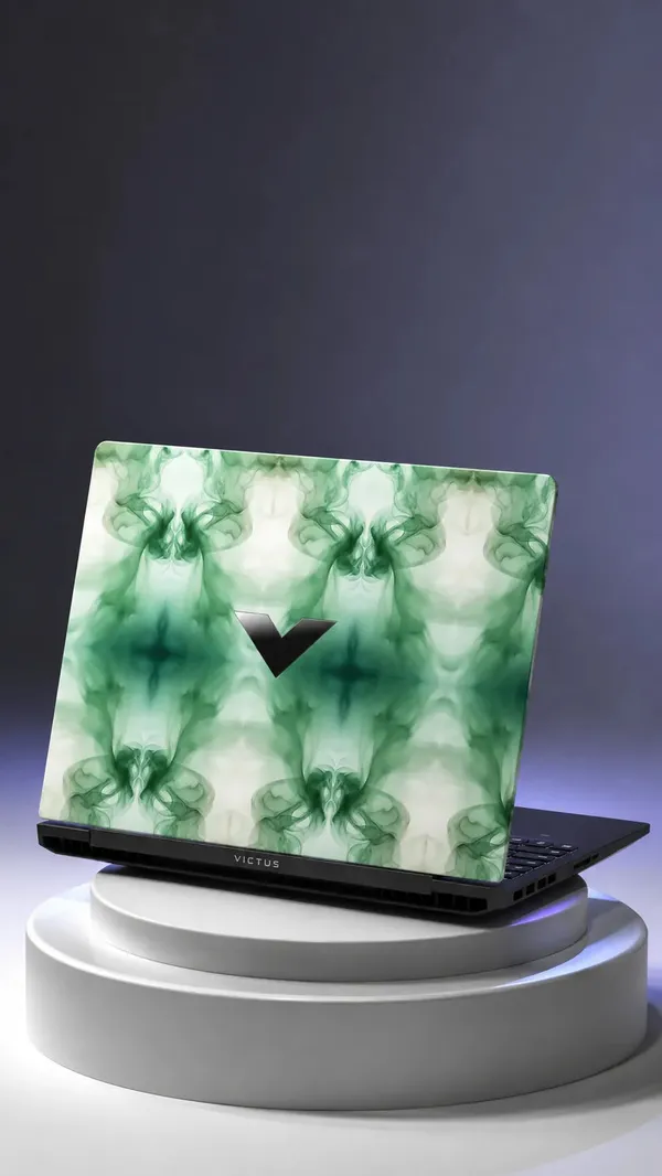 Laptop_Light_Green_Skin_Top_Keyboard