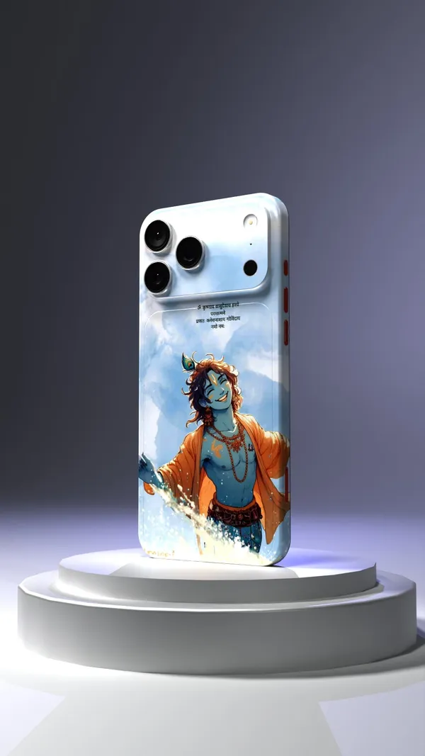 Divine_Lord_Krishna_Mobile_Skin_Only_Back_Glossy