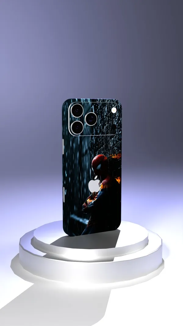 Spider_Man_Rainy_Vigil_Mobile_Skin_Only_Back_Embossed