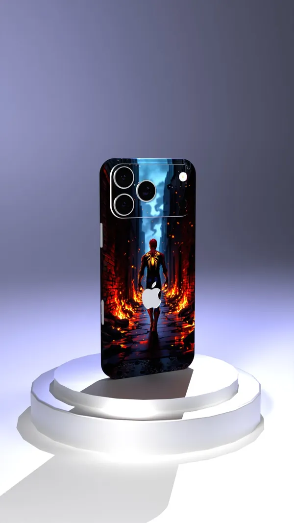Spider_Man_Inferno_Alley_Mobile_Skin_5_Pc_Cutout_Matt
