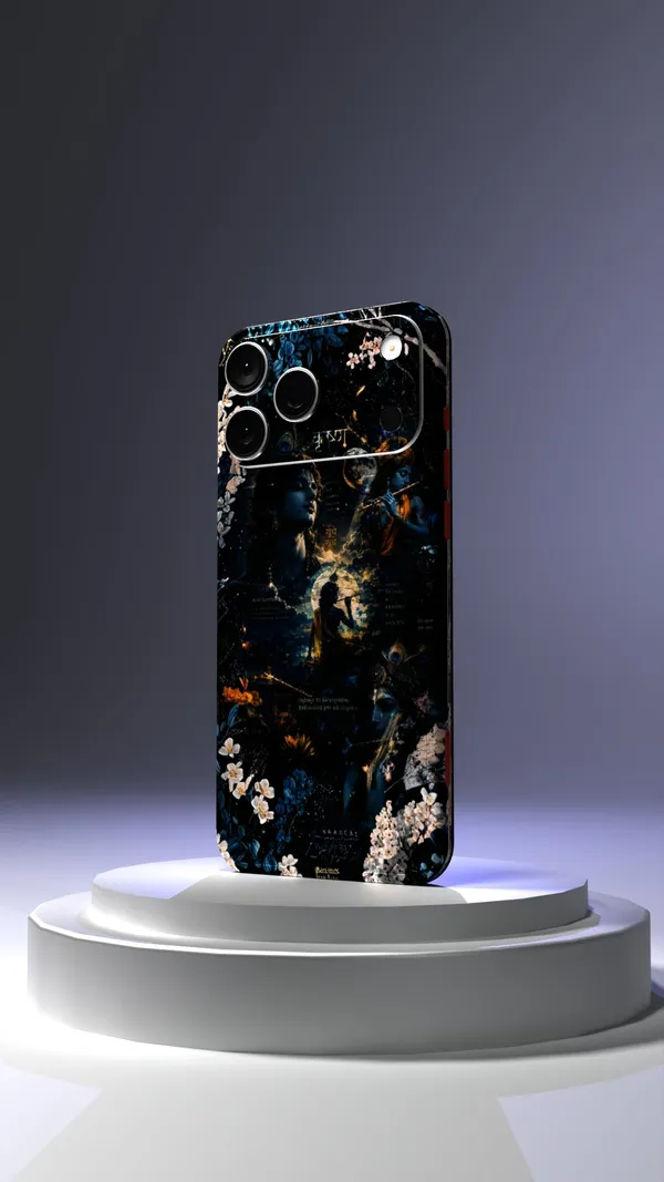 Shri_Krishna_Aesthetic_Mobile_Skin_Full_Body_Embossed