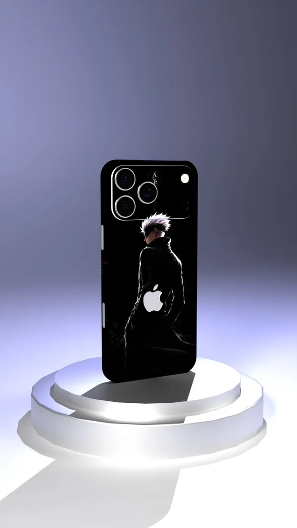 Dark_Aesthetic_Gojo_Mobile_Skin_Only_Back_Matt