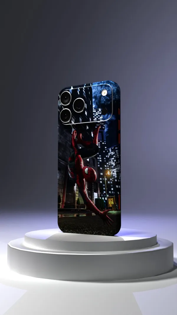 Asthetic_Spider_Man_Mobile_Skin_5_Pc_Cutout_Embossed