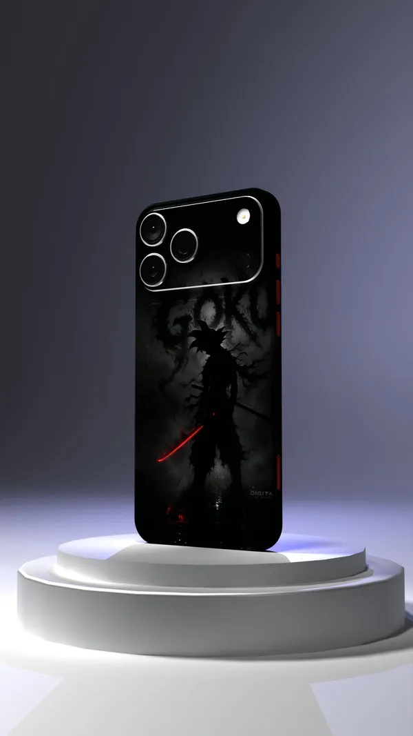 Dark_Samurai_Goku_Mobile_Skin_Only_Back_Embossed