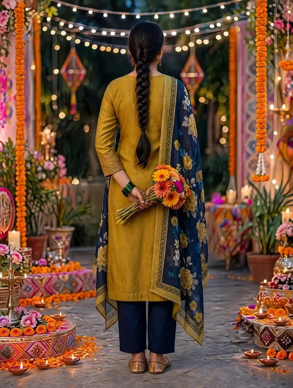 Mustard_Straight_Kurta_Pant_Dupatta_Set_For_Women