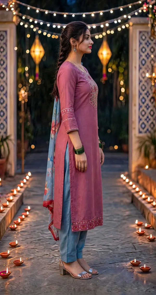 Pink_Embroidered_Straight_Kurta_Set_For_Women