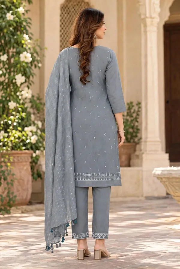 Grey_Embroidered_Straight_Kurta_Set_For_Women