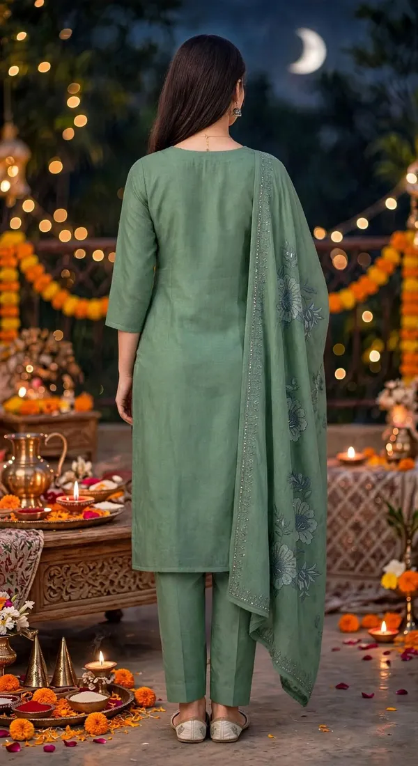 Green_Embroidered_Straight_Kurta_Set_With_Dupatta_For_Women